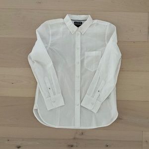 JCrew NWOT White Shirt Women’s Size 8